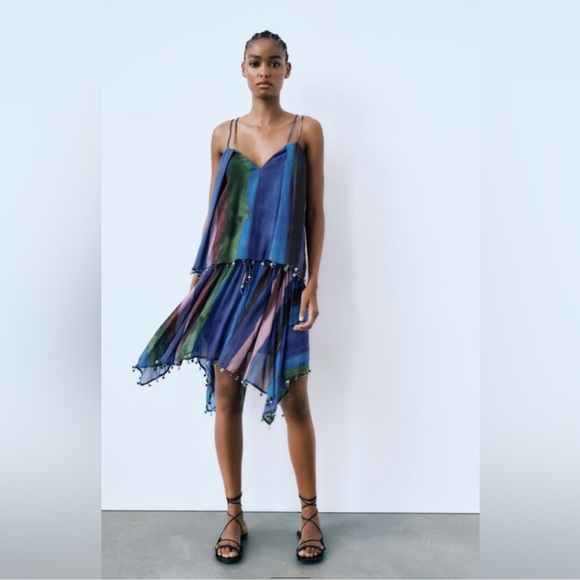 Zara Dresses & Skirts - Zara Multicolor Mini Skirt
